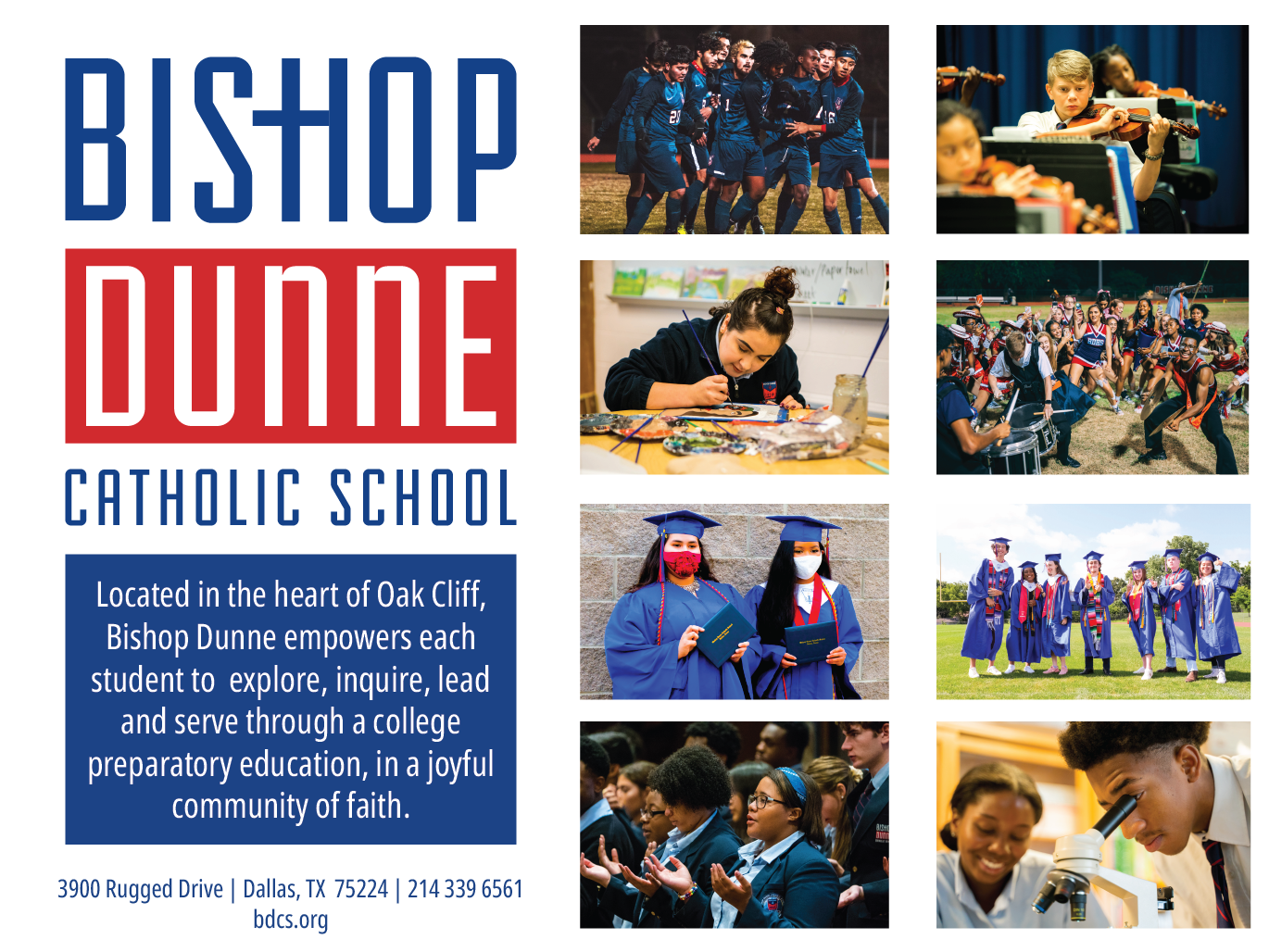 Dunne Catholic School Oak Cliff Chamber of Commerce